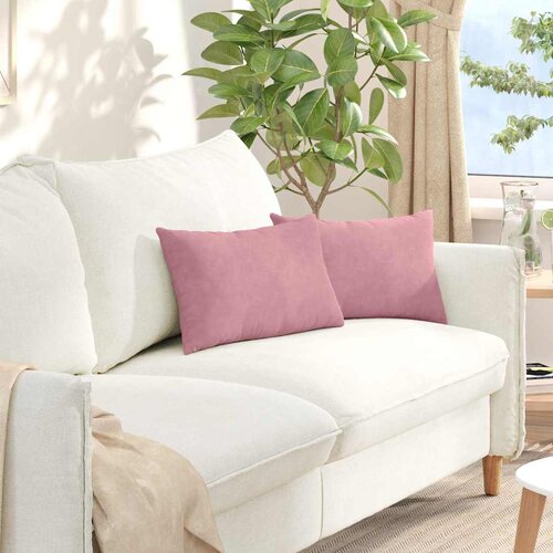  Jastučići za sofu 2 pcs Ružičasta 50 x 30 cm Kordura tekstil Cijene