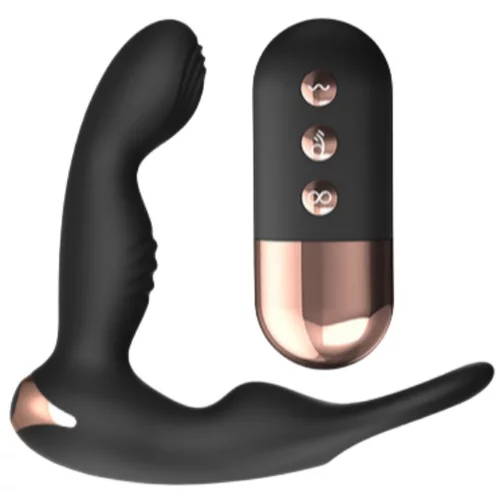 Jiuuy Vrteči se masaž prostate analnega vibratorja 27010678 ABS TPE USB 50db, (21218039)