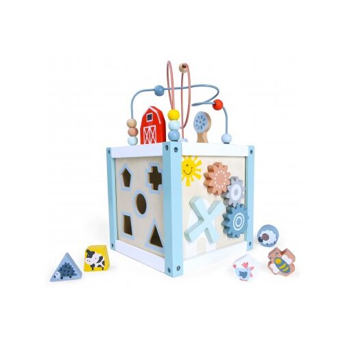 ECO TOYS drvena radionica sto sa alatom 32 elementa (1172) Slike