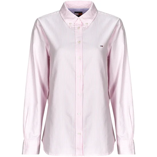 Tommy Jeans TJW REG OXFORD SHIRT Ružičasta