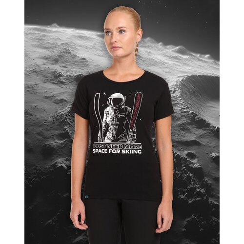 Kilpi Women&amp;#039;s cotton T-shirt LTD TRITON-W Black Slike