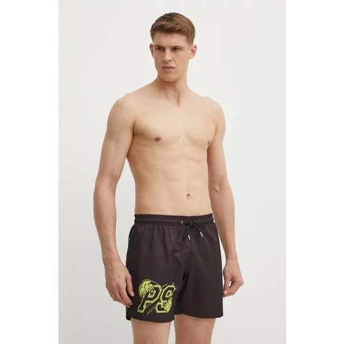Plein Sport Kratke hlače za kupanje boja: crna