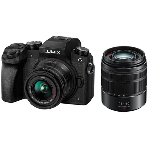 Panasonic Lumix G7 + 14-42mm + 45-150mm(KIT) - Cene