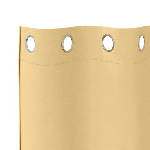 vidaXL Zavjese sa zavjesama 2 pcs Bež 245 x 140 cm Poliester Cene
