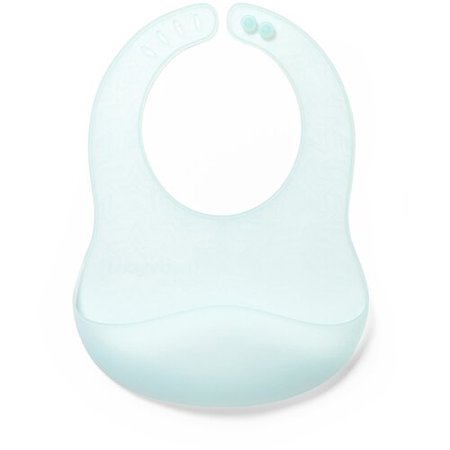 BabyOno silikonski podbradak ultrathin 6 m+, mint Slike