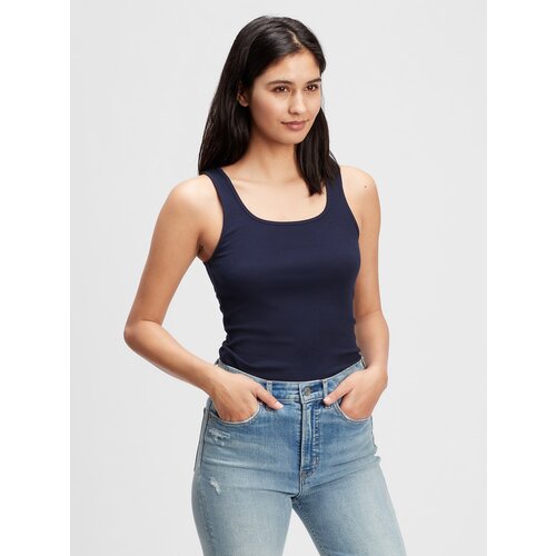 GAP Women's blue tank top ribbed tank top Slike