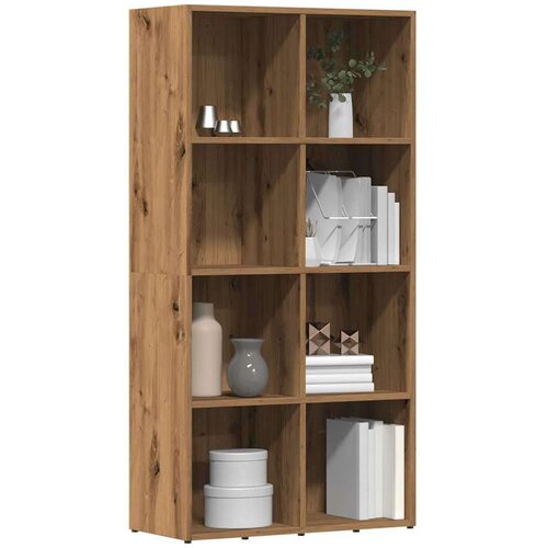 vidaXL Knjižna omara artisan hrast 66x30x130 cm inženirski les Cene
