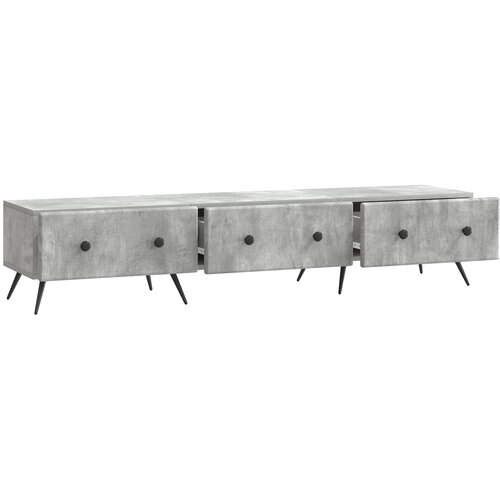  ormar Betonska siva 147 x 34,5 x 30 cm Konstruirano drvo Slike