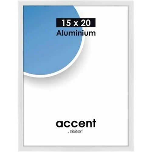  za sliko aluminij Accent (15 x 20 cm, bel)