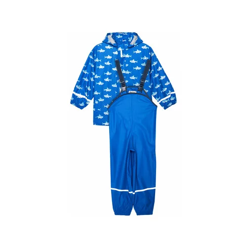 Playshoes Komplet jakna in hlače 408690 D Mornarsko modra Regular Fit