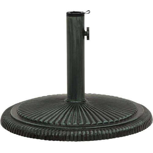 vidaXL Stalak za suncobran zeleni 45 x 45 x 30 cm od lijevanog željeza Cene