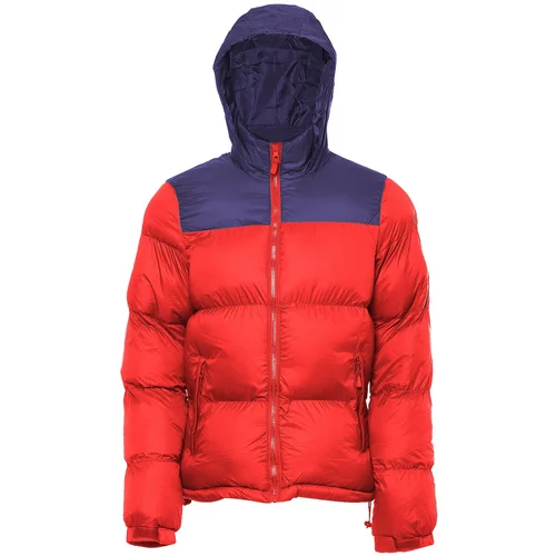 FUMO Zimska jakna marine / rdeča