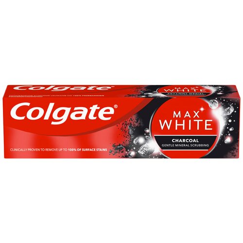 Colgate max white Charcoal pasta za zube 75ml Cene