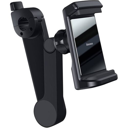 Baseus Podpora za telefon v avtu Naslon za glavo Qi Polnilnik Rotating Black, (20516701) Slike