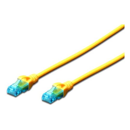 Digitus DK-1512-030/Y patchcord kabl 5e U/UTP CCA 3m žuti Slike