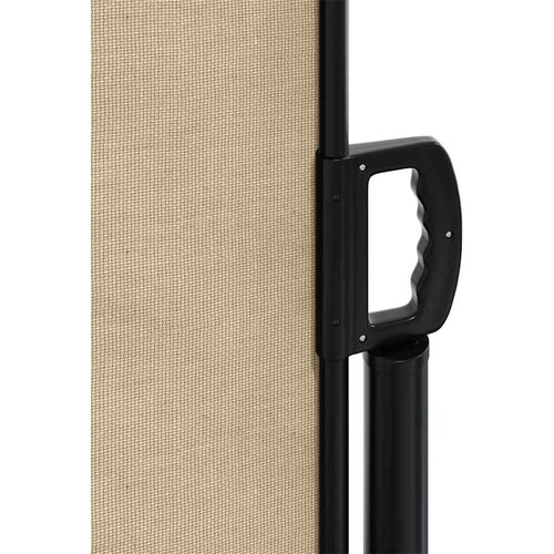  Bočna tenda na uvlačenje bež 220 x 600 cm Slike