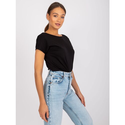 BASIC Feel Good T-shirt-RV-TS-4662.26P-black Cijene