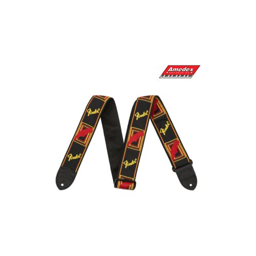  KAIŠ FENDER 2″ MONO ST. BLACK/YELLOW/RED Cene