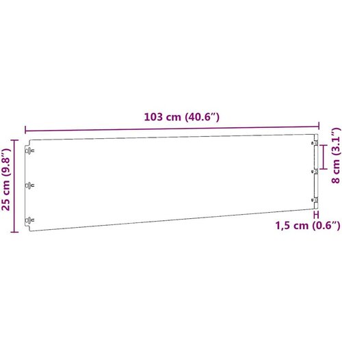 vidaXL Travnate obrobe 10 kosov 25x103 cm Pocinkano jeklo Cene