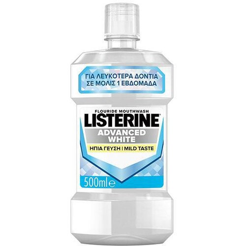Listerine tečnost adv white mild 500ML Cene