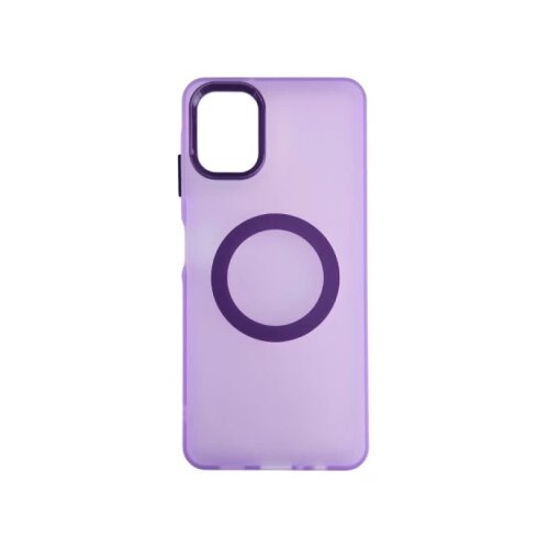  Silikonska futrola Magsafe FLURO COLOR Samsung A06 LJUBIČASTA Cene