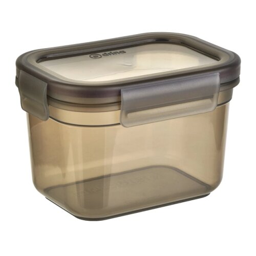  Kutija za hranu Divina 1,1L sa vakum trakom transparent siva Frigo Slike