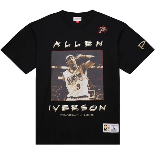 Mitchell And Ness Allen Iverson Philadelphia 76ers Heavyweight Premium Vintage Logo majica