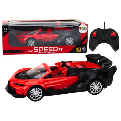  Igračka Automobil Sportski Automobil Na Daljinsko Upravljanje RC 1:18 Crveni Slike