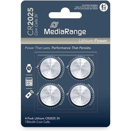  Baterija cr2025 3v 1/4 mediarange mrbat131 MEDIARANGE Cene