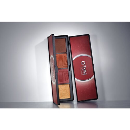 Smashbox Halo Sculpt + Glow Face Palette paleta osvetljevalcev in rdečil odtenek Berry Saturation 15,7 g Slike