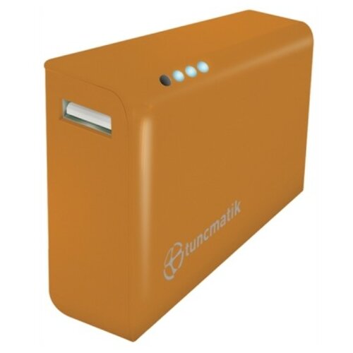 Tuncmatik Mini Charge 5000mAh PowerBank Orange microUSB cable with Lightning adapter punjac za mobilni telefon Slike