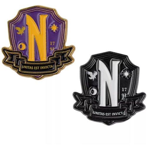 Cinereplicas wednesday - nevermore academy 2 pin set Cene