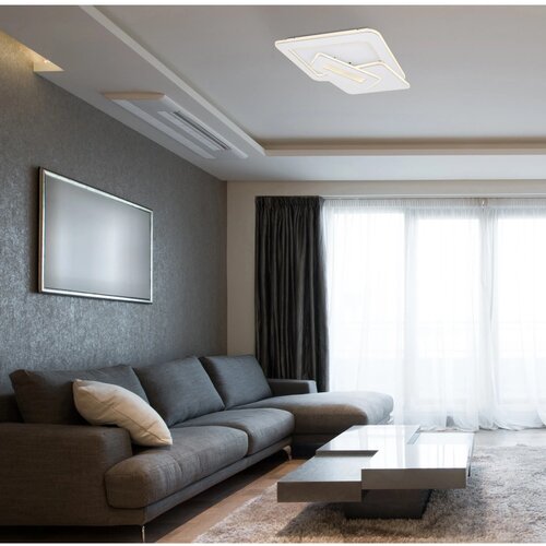 Globo stropna led-svetilka kique 1-plamenska bela 490 x 485 x 68 mm Slike