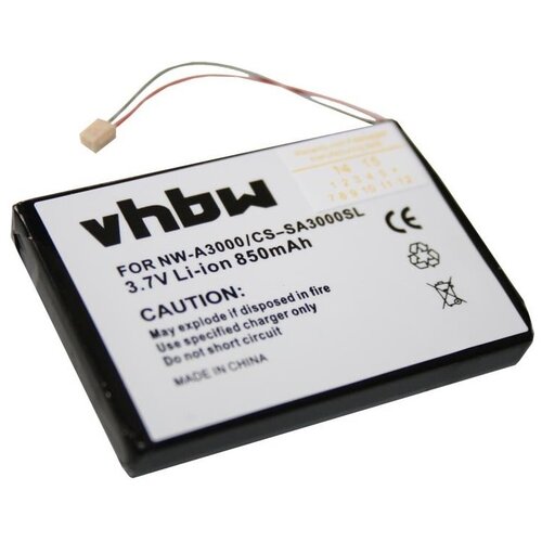 VHBW Baterija za Sony NW-A3000, 850 mAh Cijene