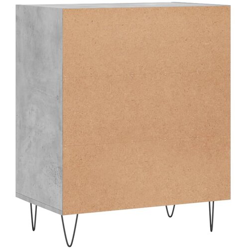  Komoda siva boja betona 57 x 35 x 70 cm od konstruiranog drva Slike