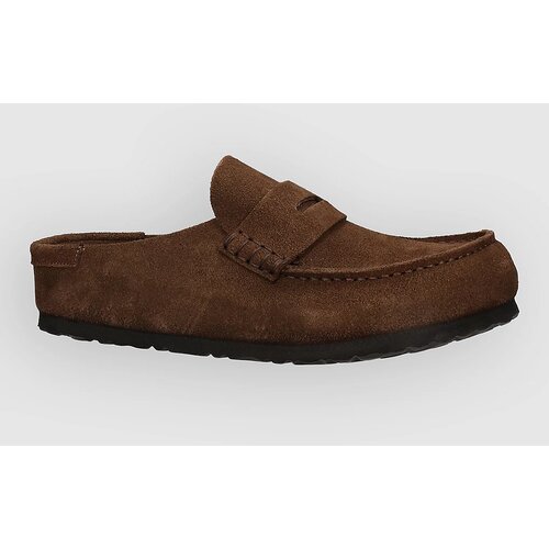 Birkenstock Naples Wrapped Suede Leather Sandali carafe Cene