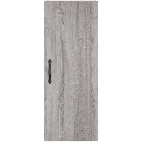 VidaXL Visoka komoda siva sonome 34 5x34x180 cm od konstruiranog drva Slike