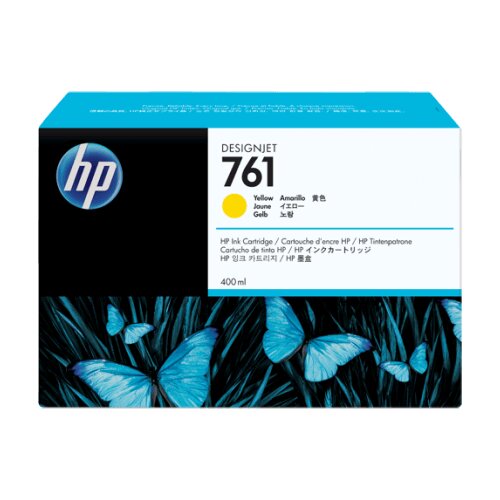HP kartu&amp;scaron;a CM992A nr.761 (rumena), original Slike