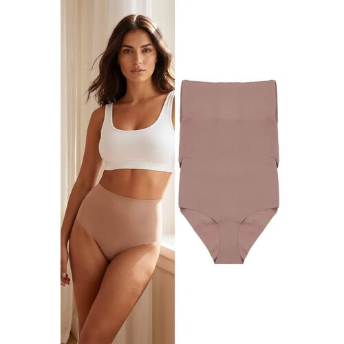 TRENDYOLMILLA Ženski set donjeg veša Thmss24Ku00042, 3 komada, Smeđi Cene