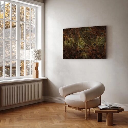  Slika - Dance of Golden Leaves (1 Part) Wide 30x20 Slike