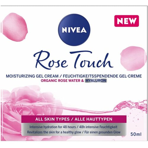 Nivea rose touch gel krema za lice 50ml Slike