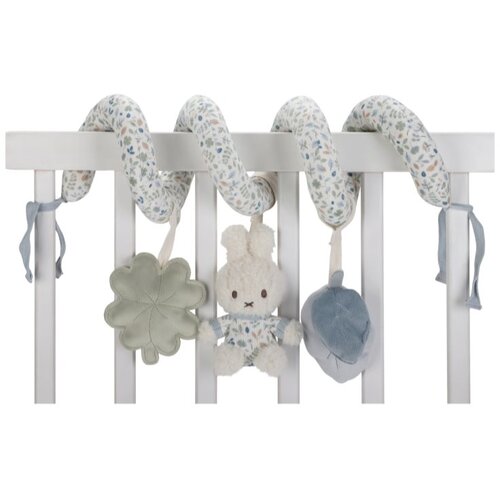 Little Dutch&amp;reg; Miffy Fluffy Lucky Leaves Activity Spiral viseća igračka kontrastnih boja 0 m+ Blue 1 kom Slike