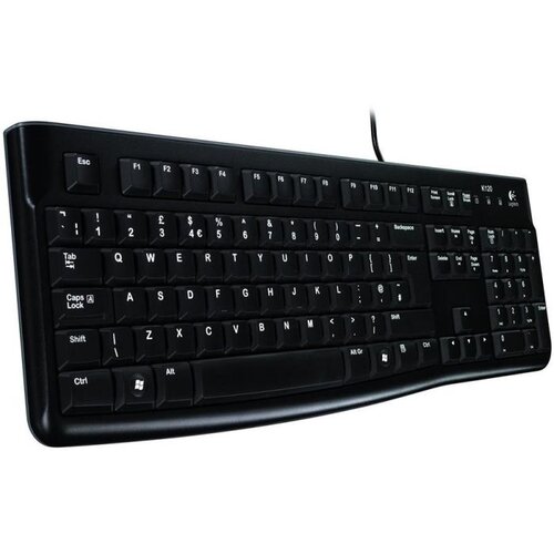 Logitech K120 Corded Keyboard - BLACK - USB - HRV-SLV-SRB -B2B Cijene