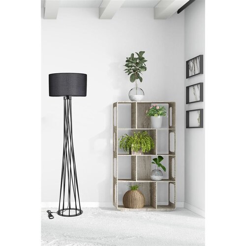 Opviq podna lampa Havin, 160 cm, 45 cm, E27, crna Cene