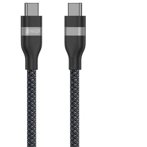 Anker kabl A82E2H21 type-c to type-c, 3 ft, 240W brzo punjenje, crni Cene