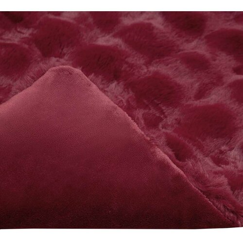  Lažni zec deka Bordeaux Crvena 240 x 270 cm Poliester Slike