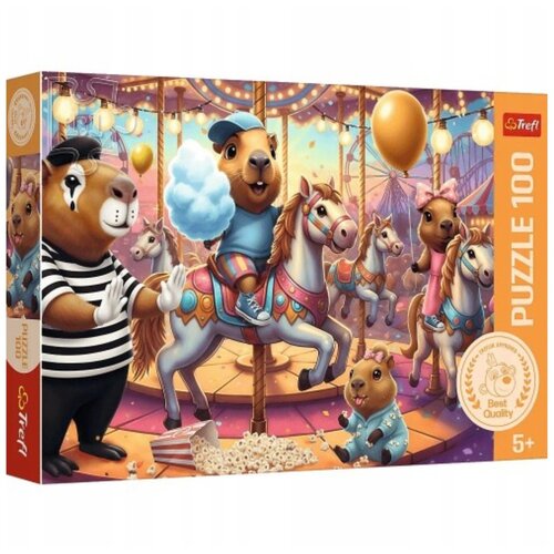 Trefl Kapibare na odmoru 100-dijelni puzzle &amp;ndash; Slike