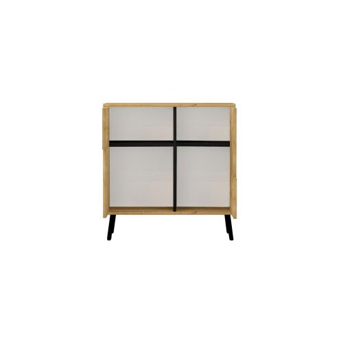 Hanah home vi&amp;scaron;enamenski ormar darien sapphire oak black wood Slike