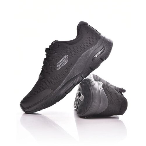 Skechers Arch Fit mu&amp;scaron;ke tenisice 232040_BBK Slike