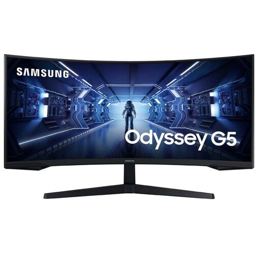 Samsung Monitor 34'' Odyssey G5 LC34G55TWWPXEN Cene